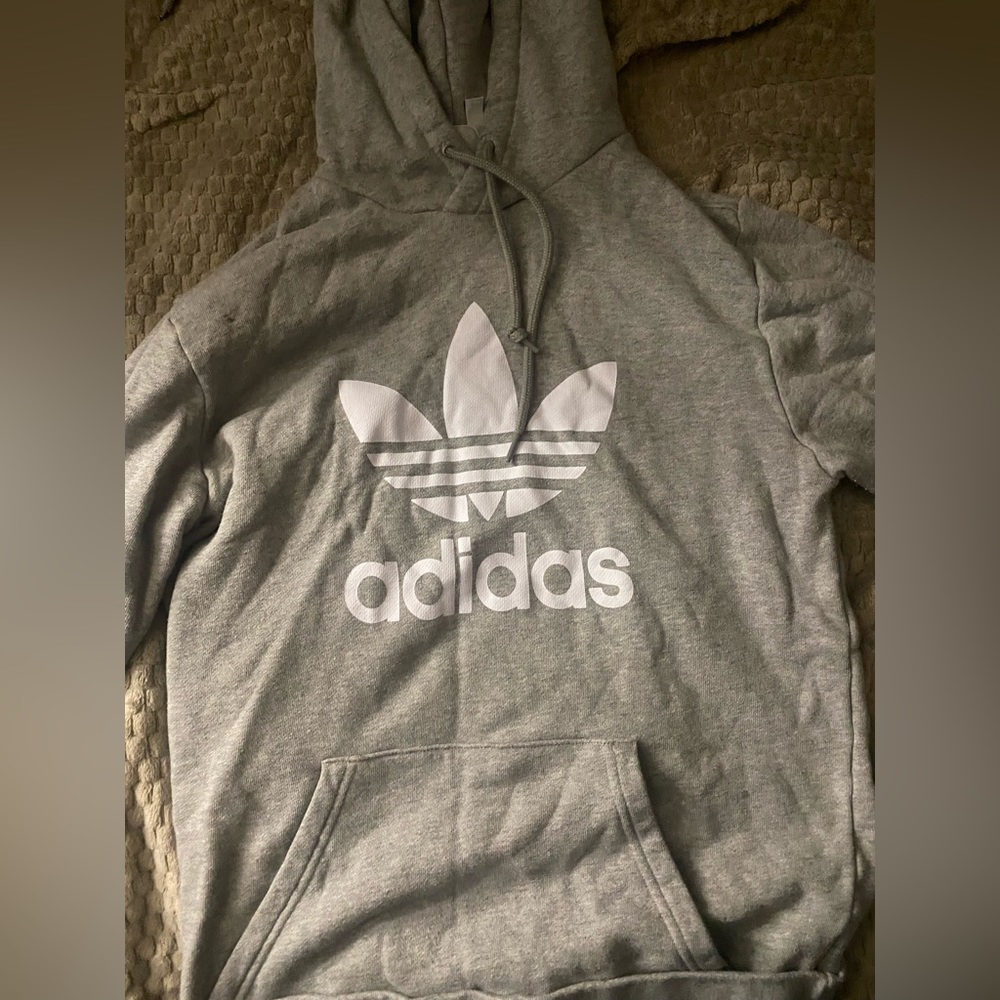 Adidas Grey Hoodie
